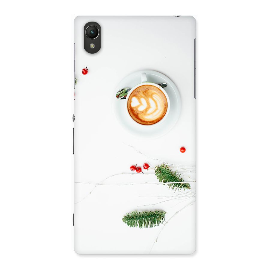 Coffee and Leafs Back Case for Sony Xperia Z1
