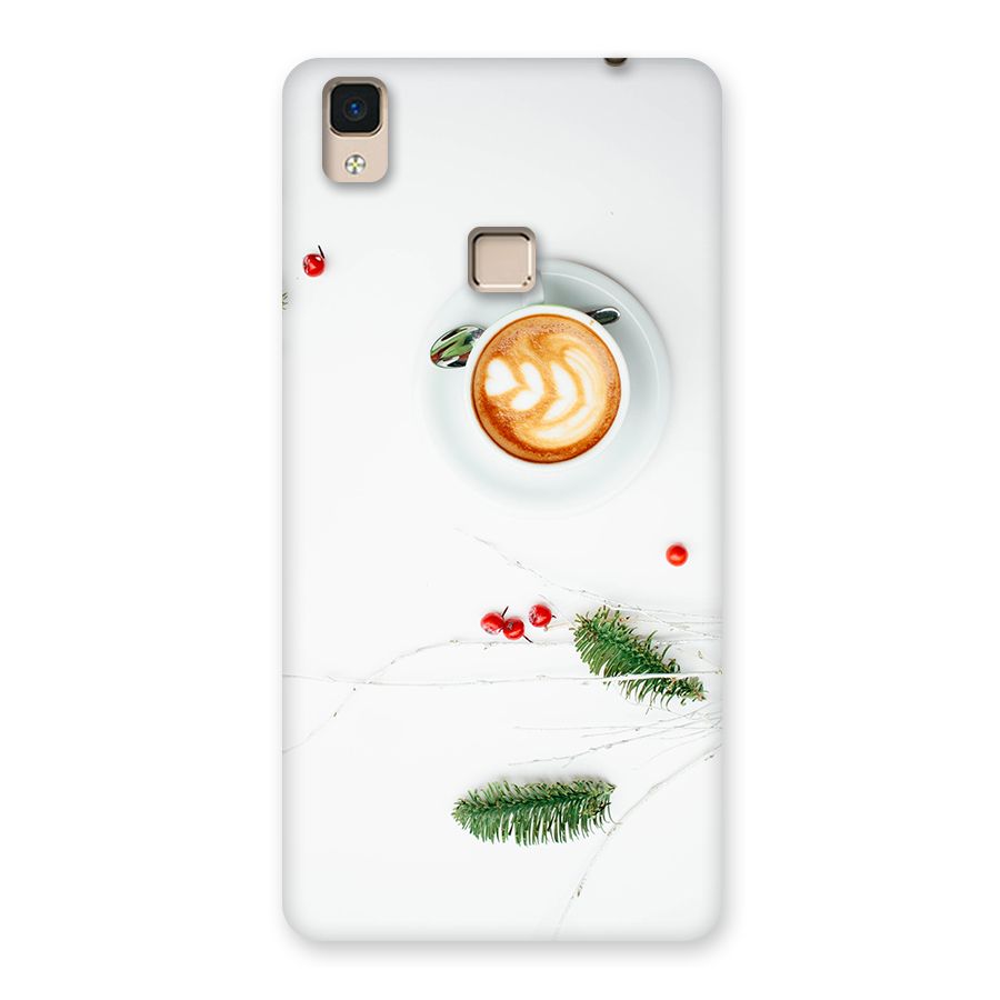 Coffee and Leafs Back Case for V3 Max