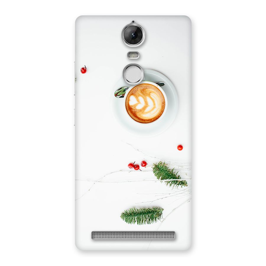 Coffee and Leafs Back Case for Vibe K5 Note