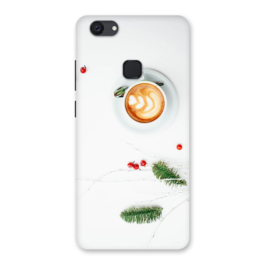 Coffee and Leafs Back Case for Vivo V7 Plus