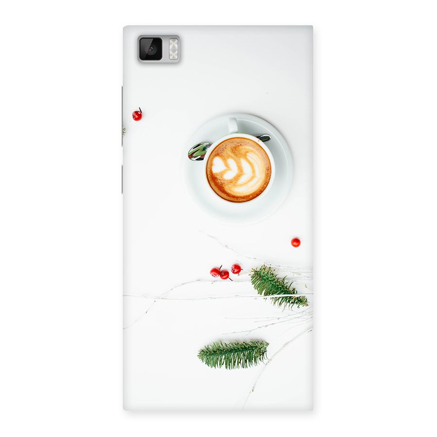 Coffee and Leafs Back Case for Xiaomi Mi3