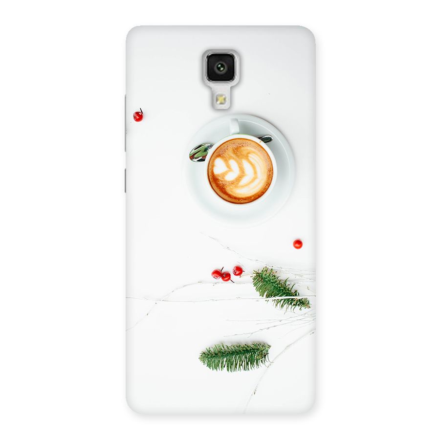Coffee and Leafs Back Case for Xiaomi Mi 4