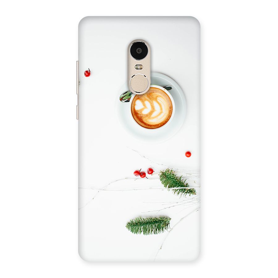 Coffee and Leafs Back Case for Xiaomi Redmi Note 4