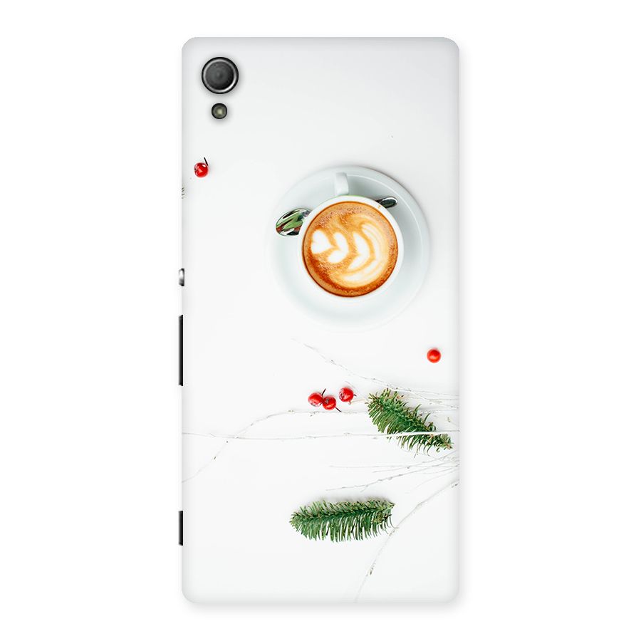 Coffee and Leafs Back Case for Xperia Z3 Plus