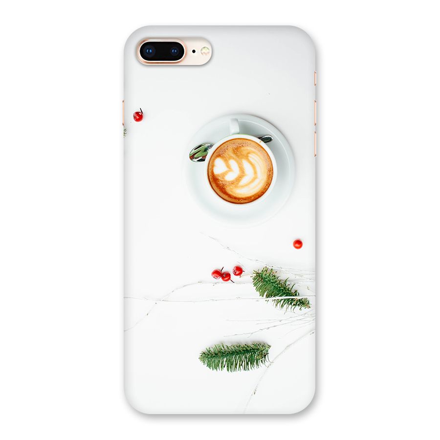 Coffee and Leafs Back Case for iPhone 8 Plus