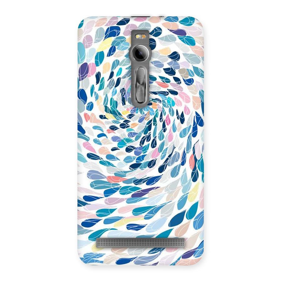 Color Droplets Swirls Back Case for Asus Zenfone 2