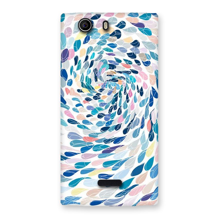 Color Droplets Swirls Back Case for Canvas Nitro 2 E311