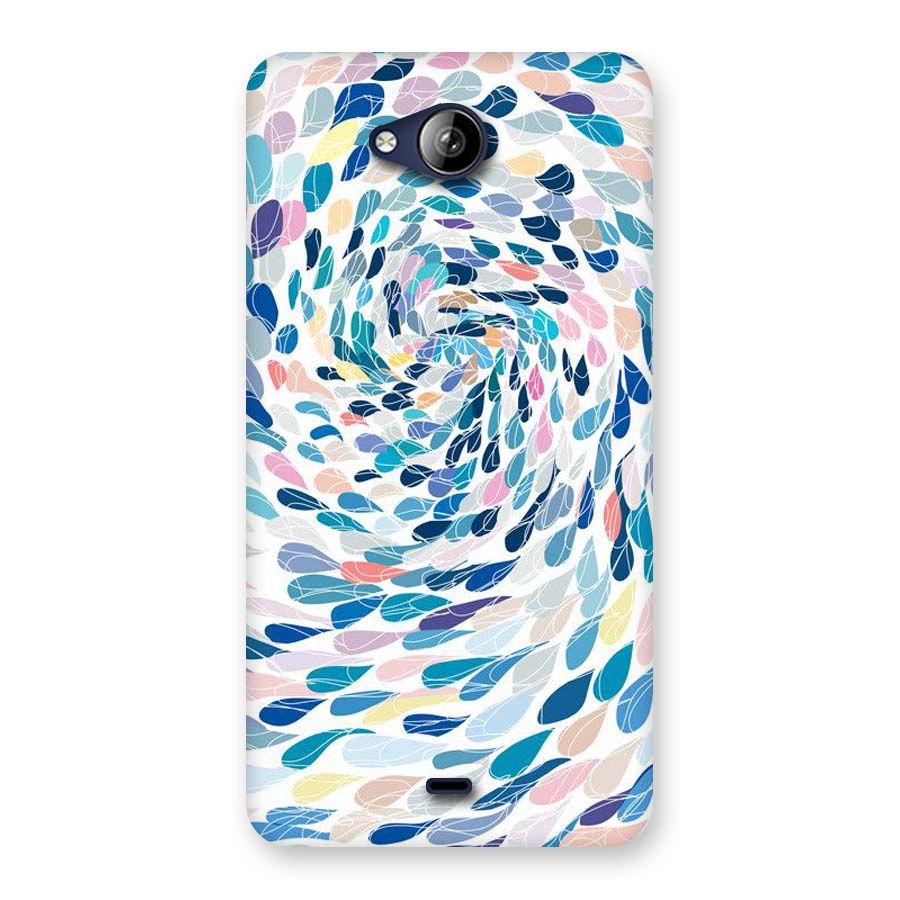Color Droplets Swirls Back Case for Canvas Play Q355