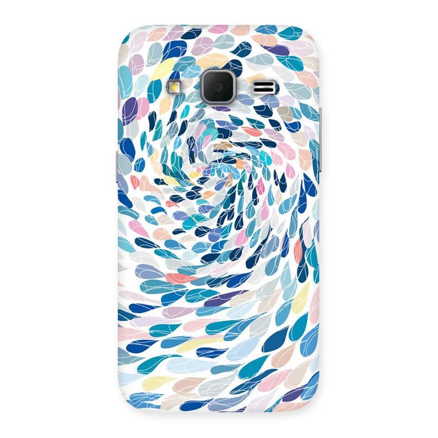 Color Droplets Swirls Back Case for Galaxy Core Prime