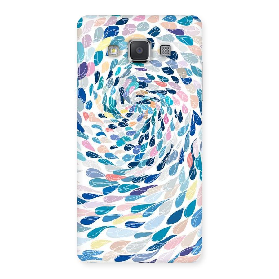 Color Droplets Swirls Back Case for Galaxy Grand 3
