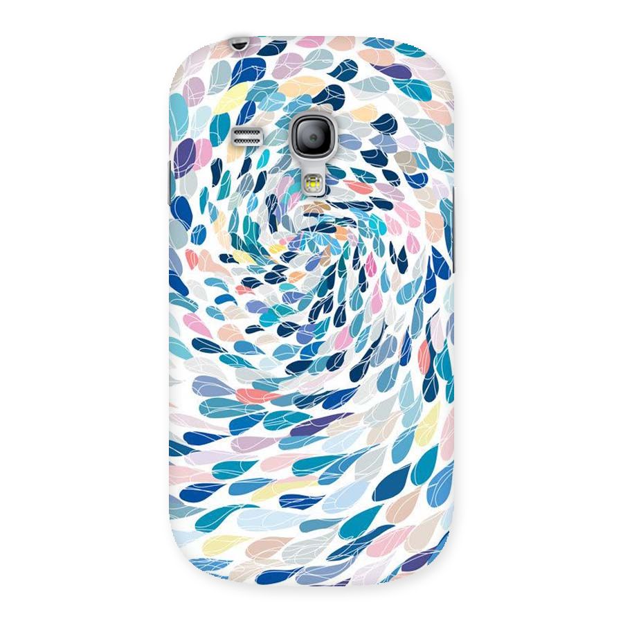 Color Droplets Swirls Back Case for Galaxy S3 Mini