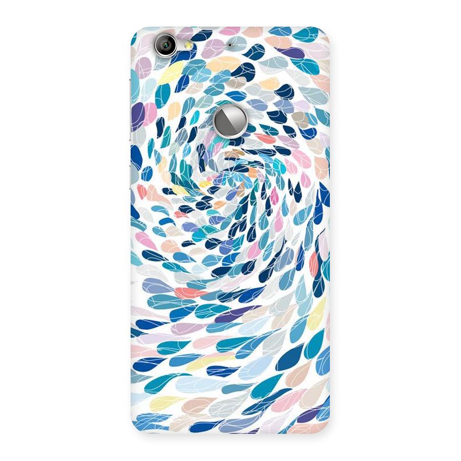 Color Droplets Swirls Back Case for LeTV Le 1s