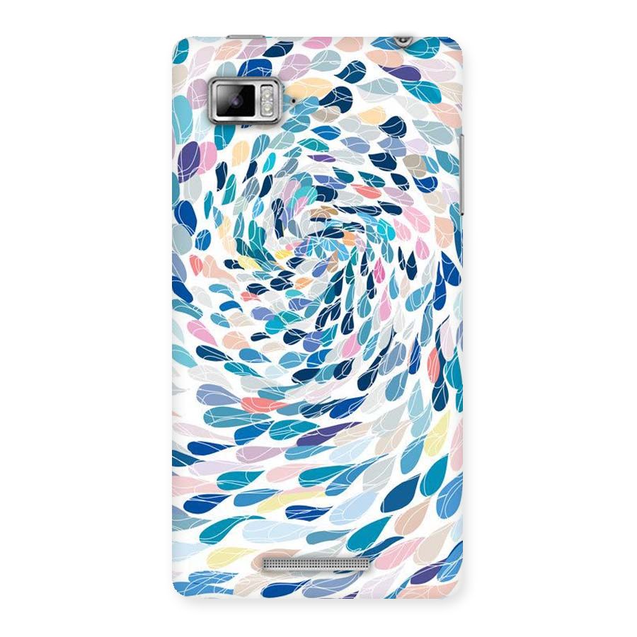Color Droplets Swirls Back Case for Lenovo Vibe Z K910