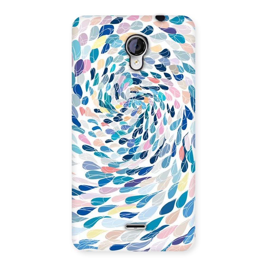 Color Droplets Swirls Back Case for Micromax Unite 2 A106