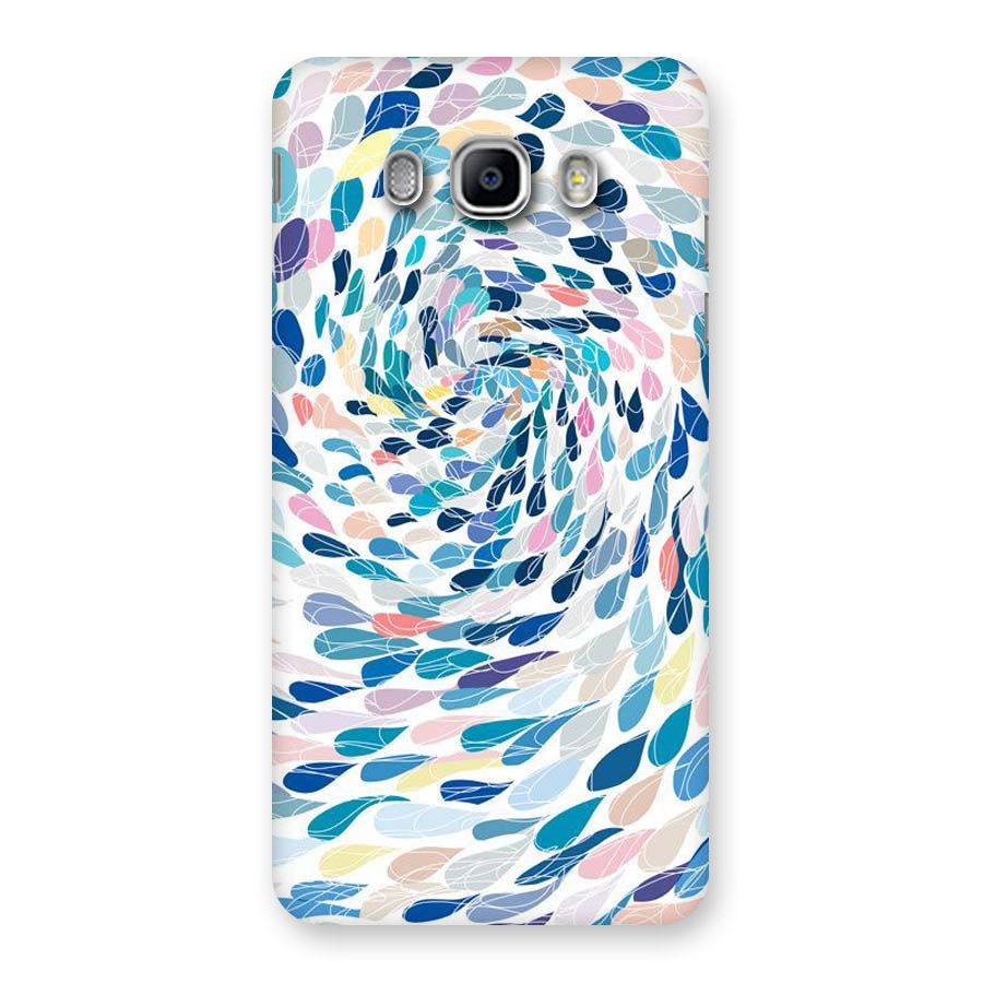 Color Droplets Swirls Back Case for Samsung Galaxy J5 2016
