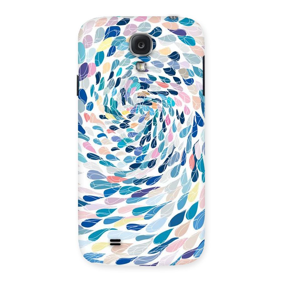 Color Droplets Swirls Back Case for Samsung Galaxy S4