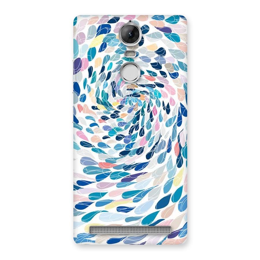 Color Droplets Swirls Back Case for Vibe K5 Note