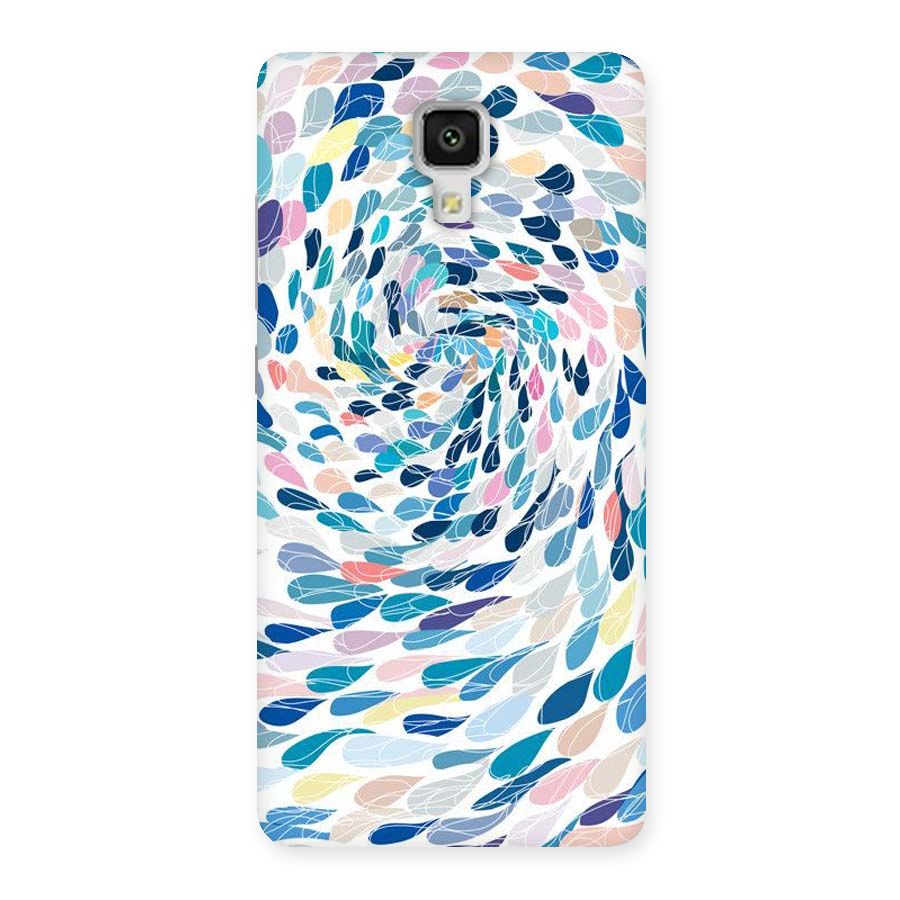 Color Droplets Swirls Back Case for Xiaomi Mi 4