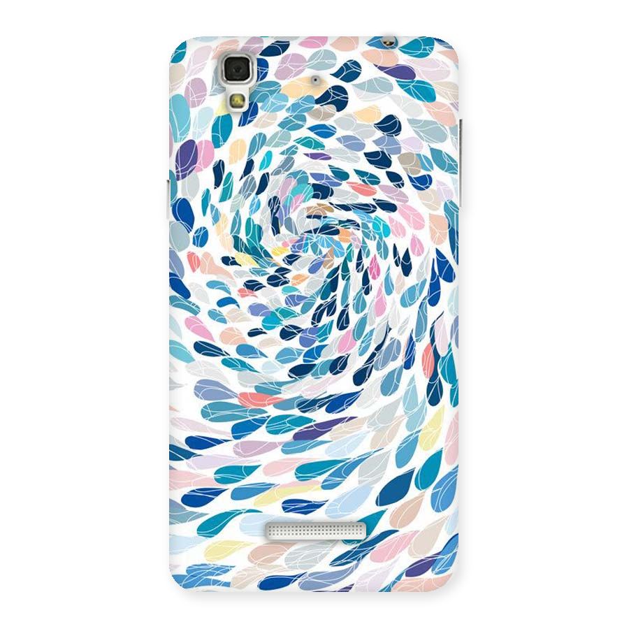 Color Droplets Swirls Back Case for Yu Yureka
