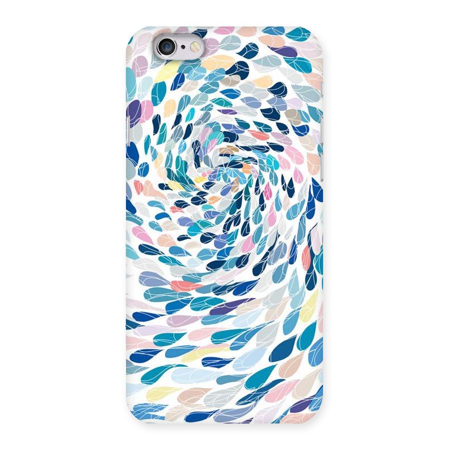 Color Droplets Swirls Back Case for iPhone 6 6S