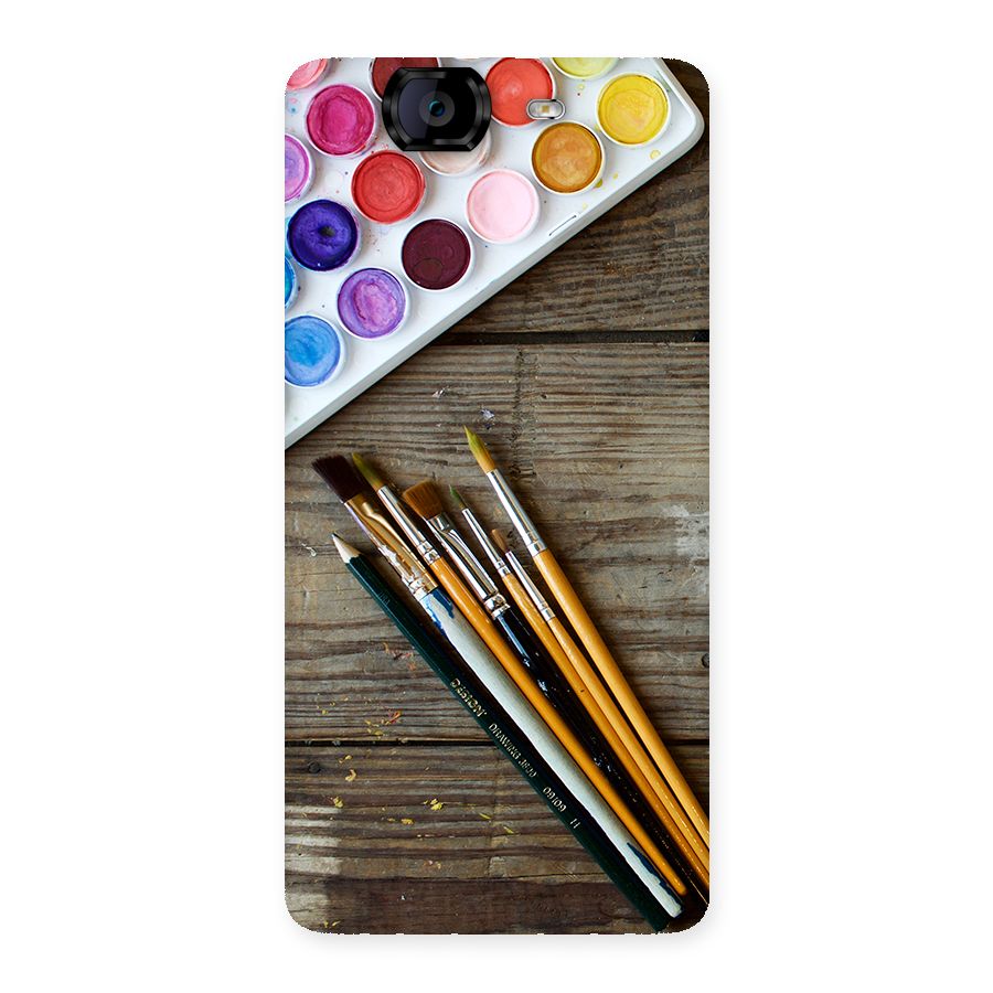 Color Palette and Brush Back Case for Canvas Knight A350
