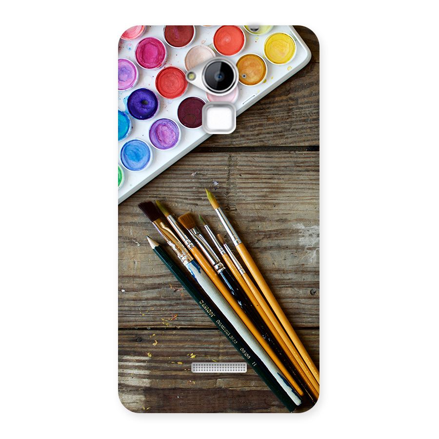 Color Palette and Brush Back Case for Coolpad Note 3