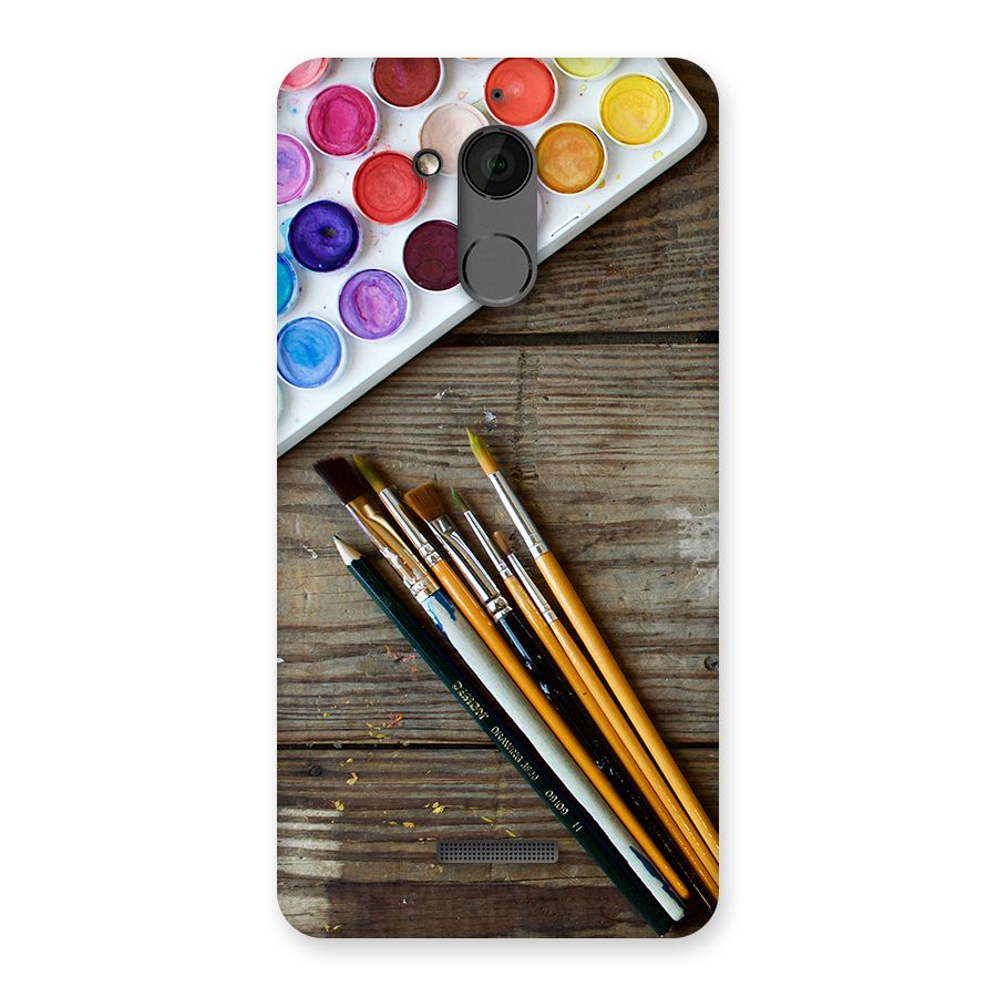Color Palette and Brush Back Case for Coolpad Note 5