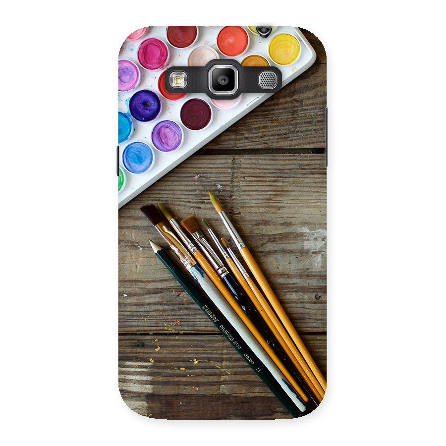 Color Palette and Brush Back Case for Galaxy Grand Quattro