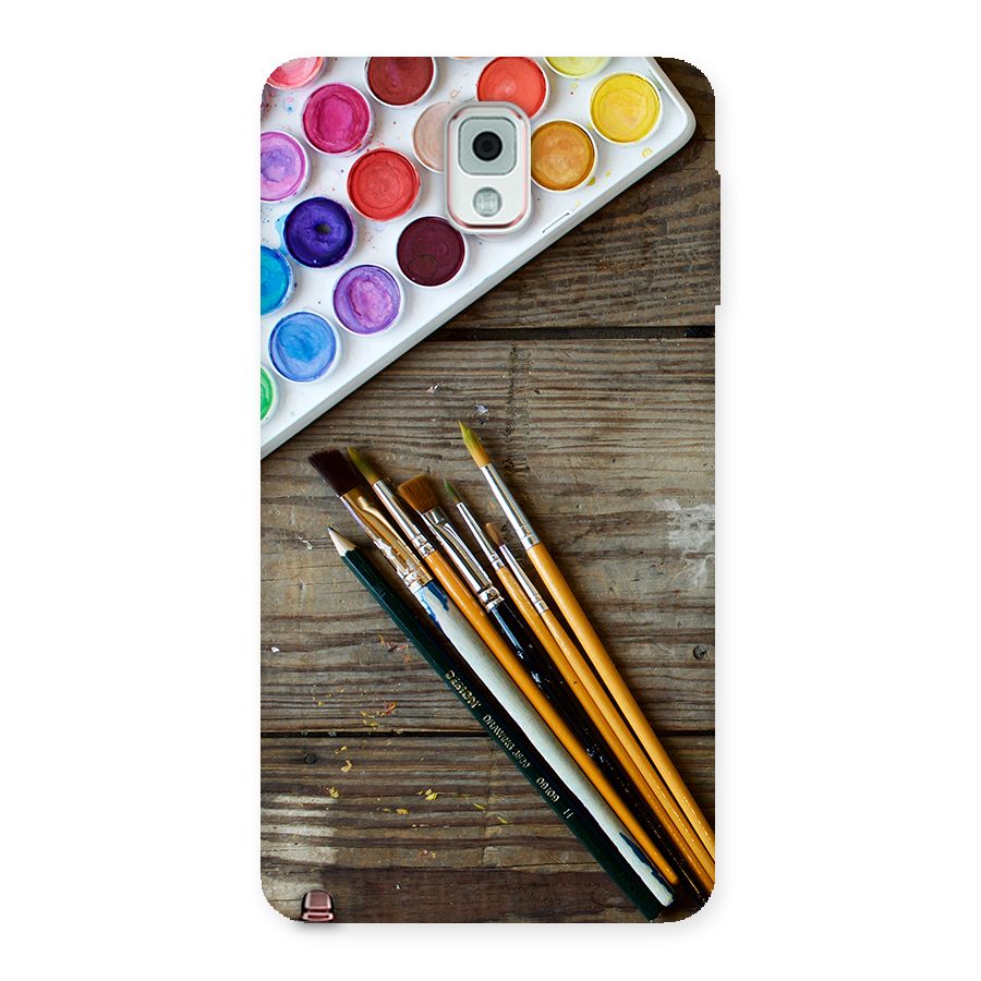 Color Palette and Brush Back Case for Galaxy Note 3