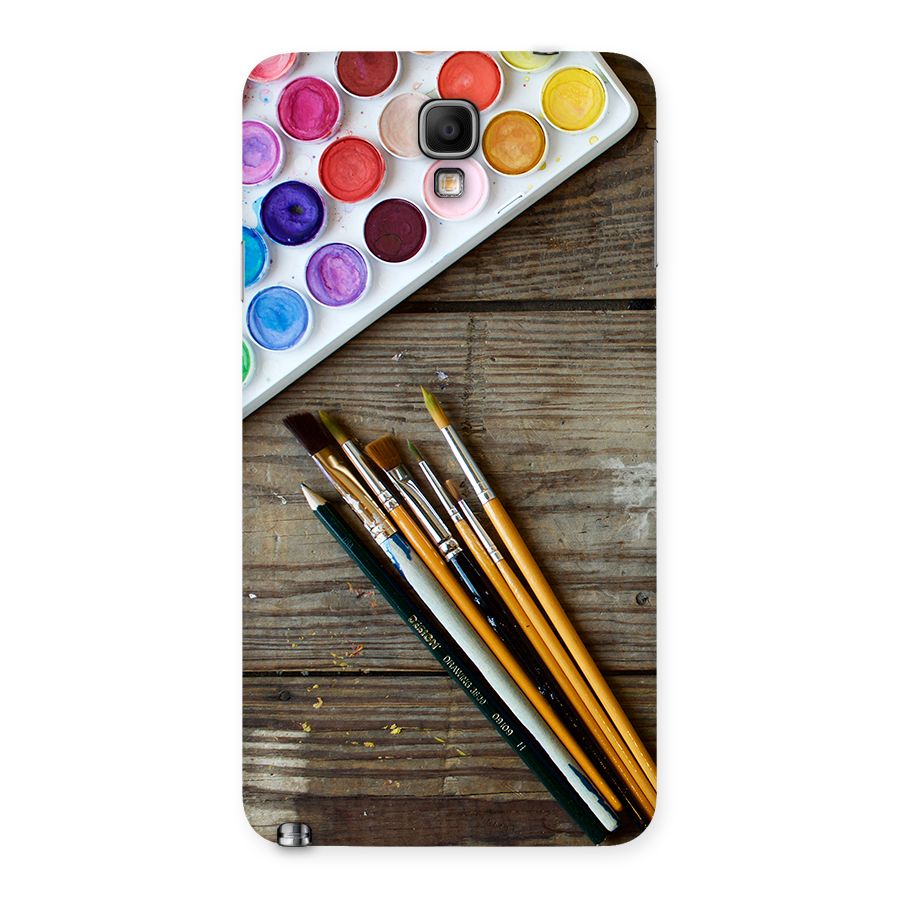 Color Palette and Brush Back Case for Galaxy Note 3 Neo
