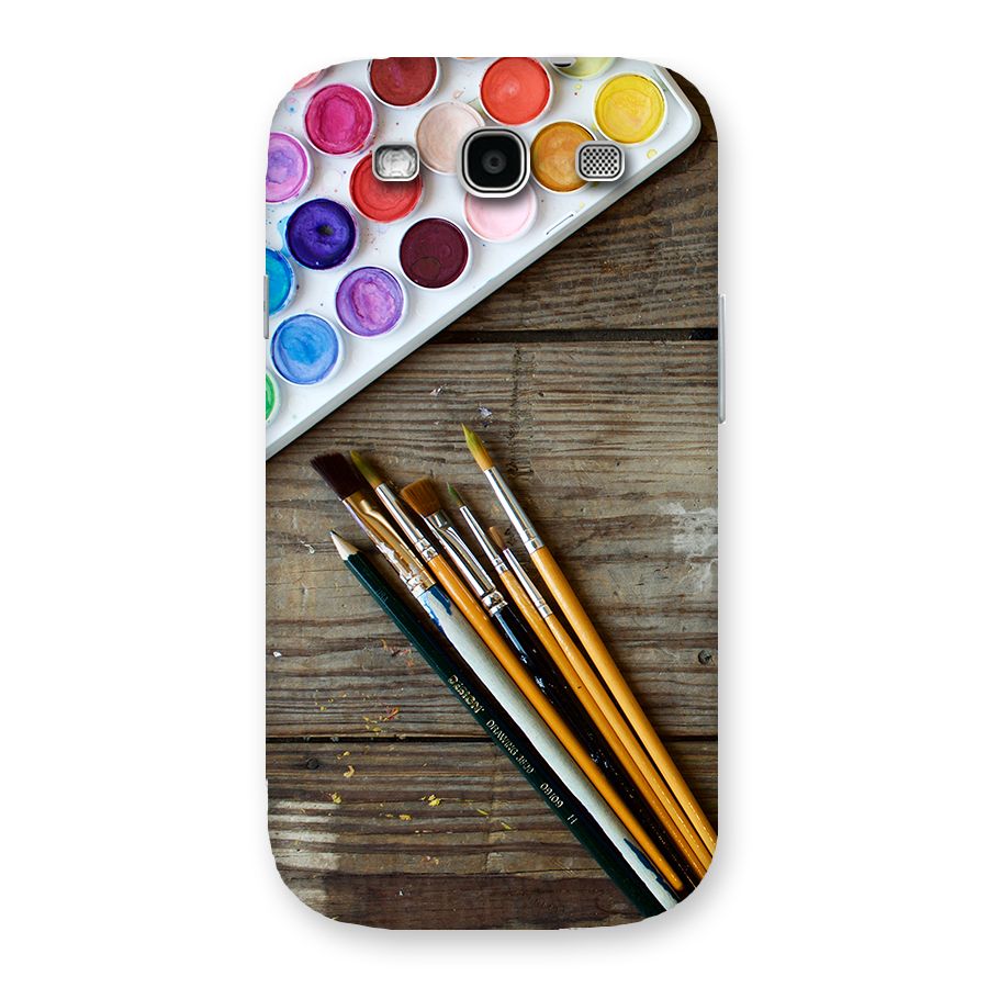 Color Palette and Brush Back Case for Galaxy S3