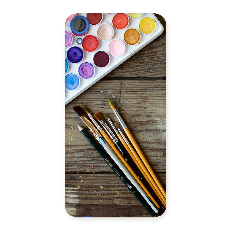 Color Palette and Brush Back Case for HTC Desire 820