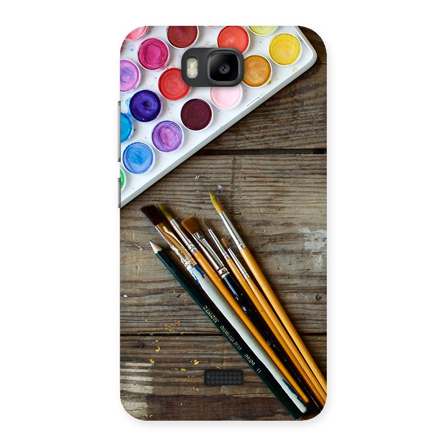 Color Palette and Brush Back Case for Honor Bee