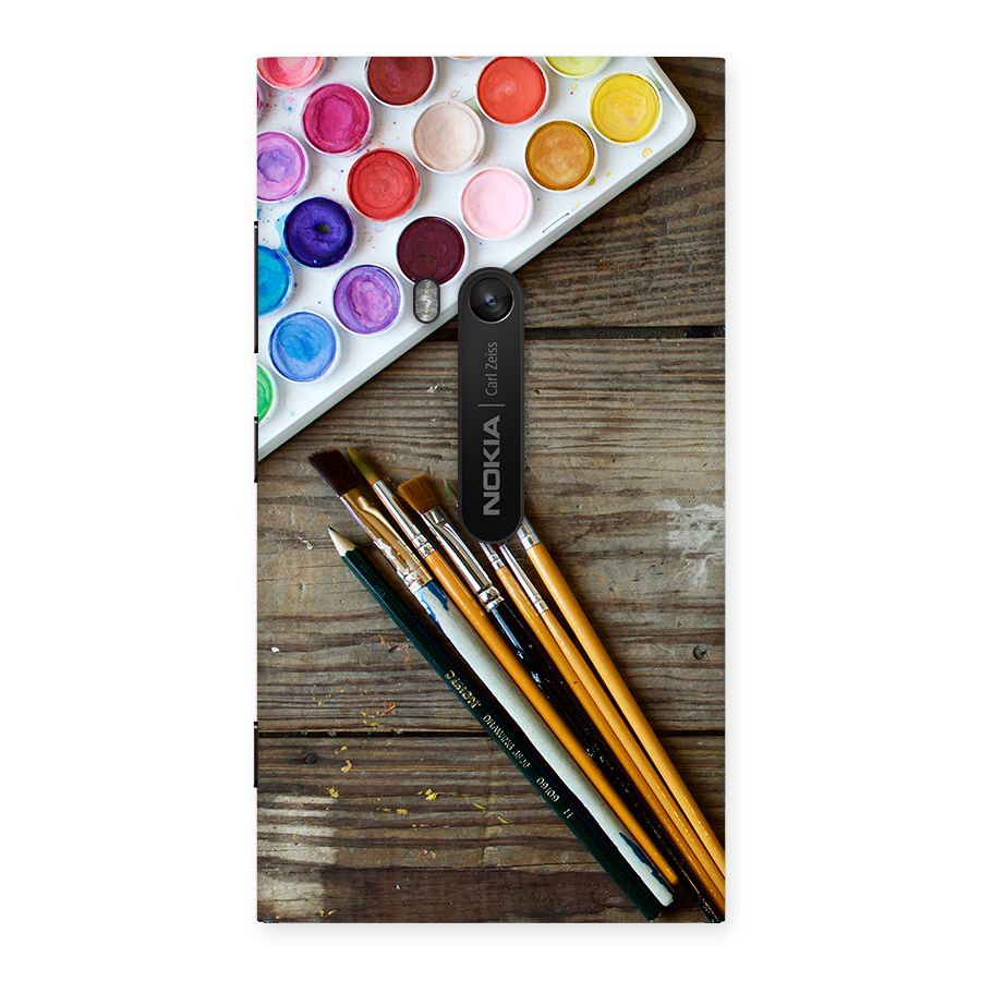 Color Palette and Brush Back Case for Lumia 920