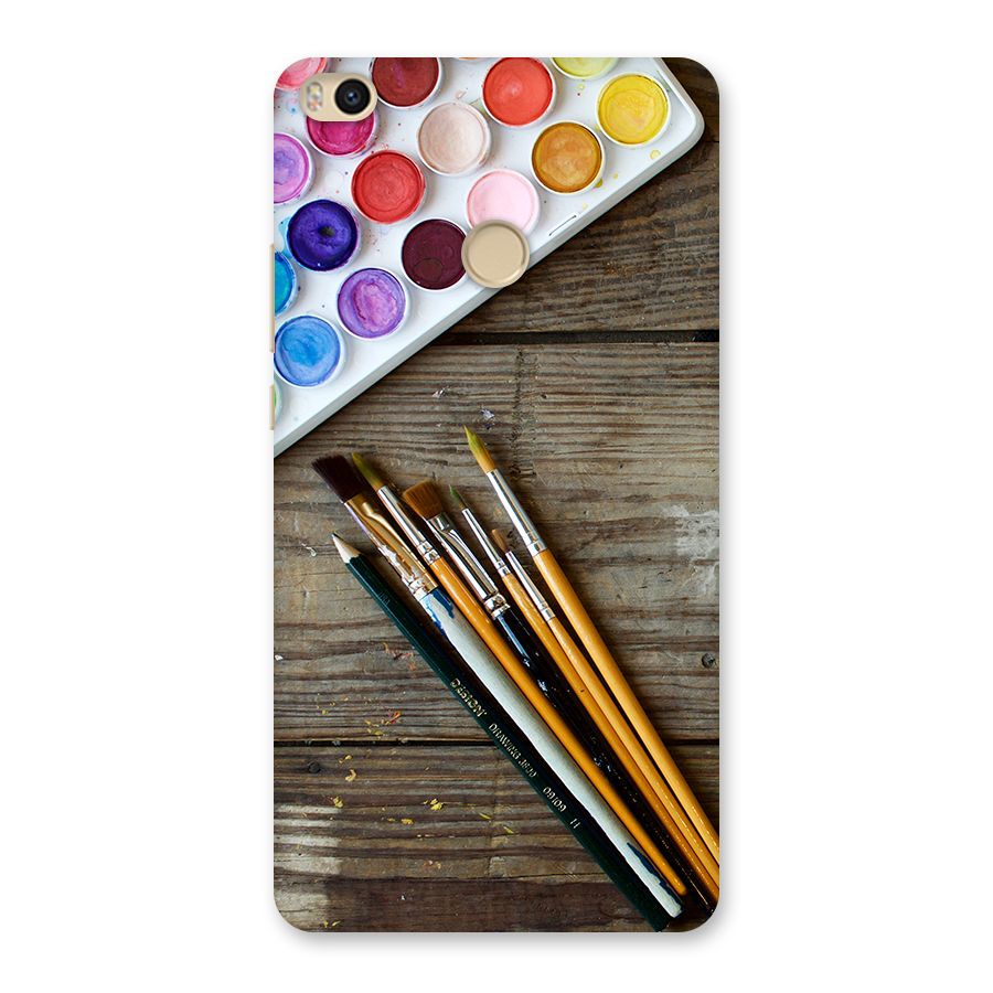 Color Palette and Brush Back Case for Mi Max 2