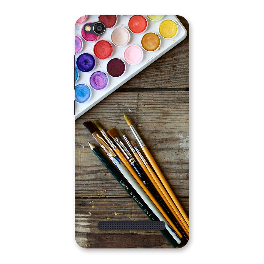 Color Palette and Brush Back Case for Redmi 4A