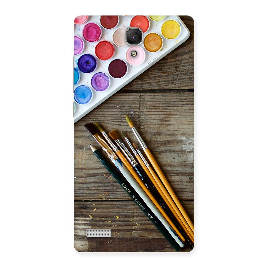 Color Palette and Brush Back Case for Redmi Note