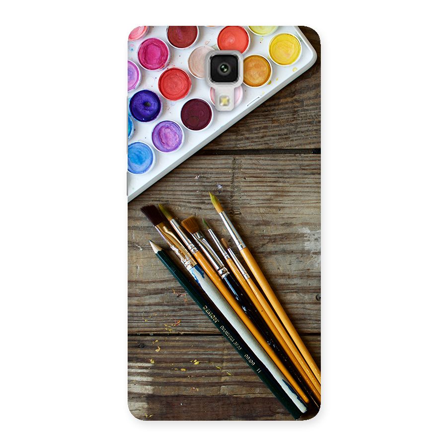 Color Palette and Brush Back Case for Xiaomi Mi 4