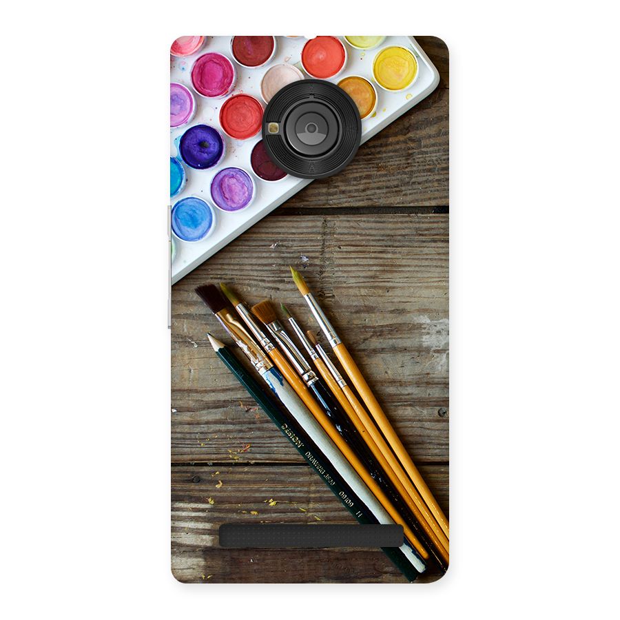 Color Palette and Brush Back Case for Yu Yunique