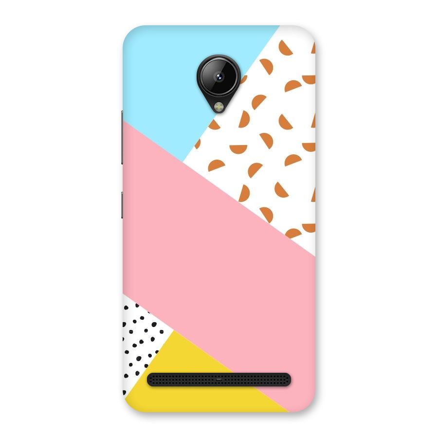 Colorful Abstract Back Case for Lenovo C2
