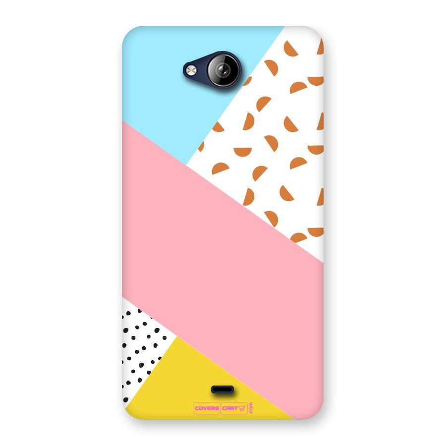 Colorful Abstract Back Case for Canvas Play Q355