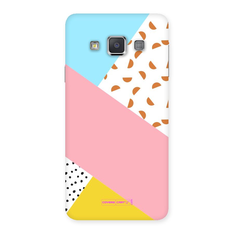 Colorful Abstract Back Case for Galaxy A3