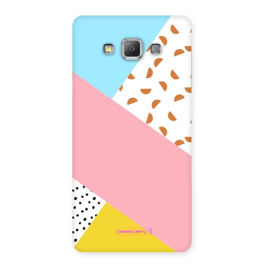 Colorful Abstract Back Case for Galaxy A7