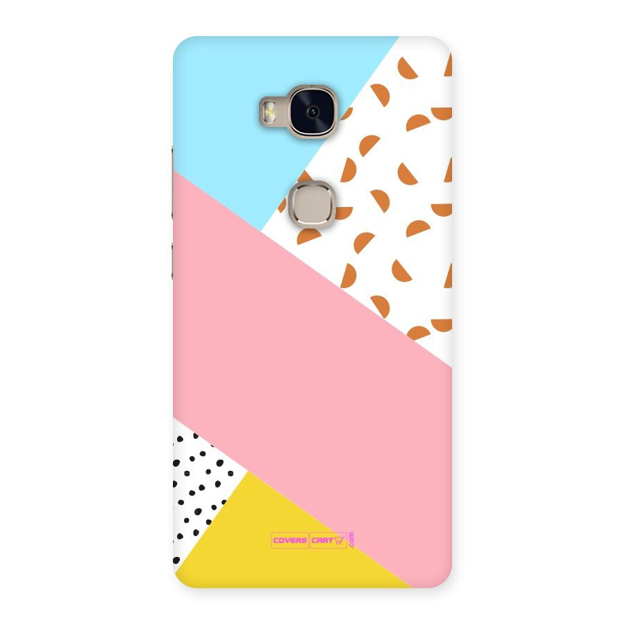 Colorful Abstract Back Case for Huawei Honor 5X