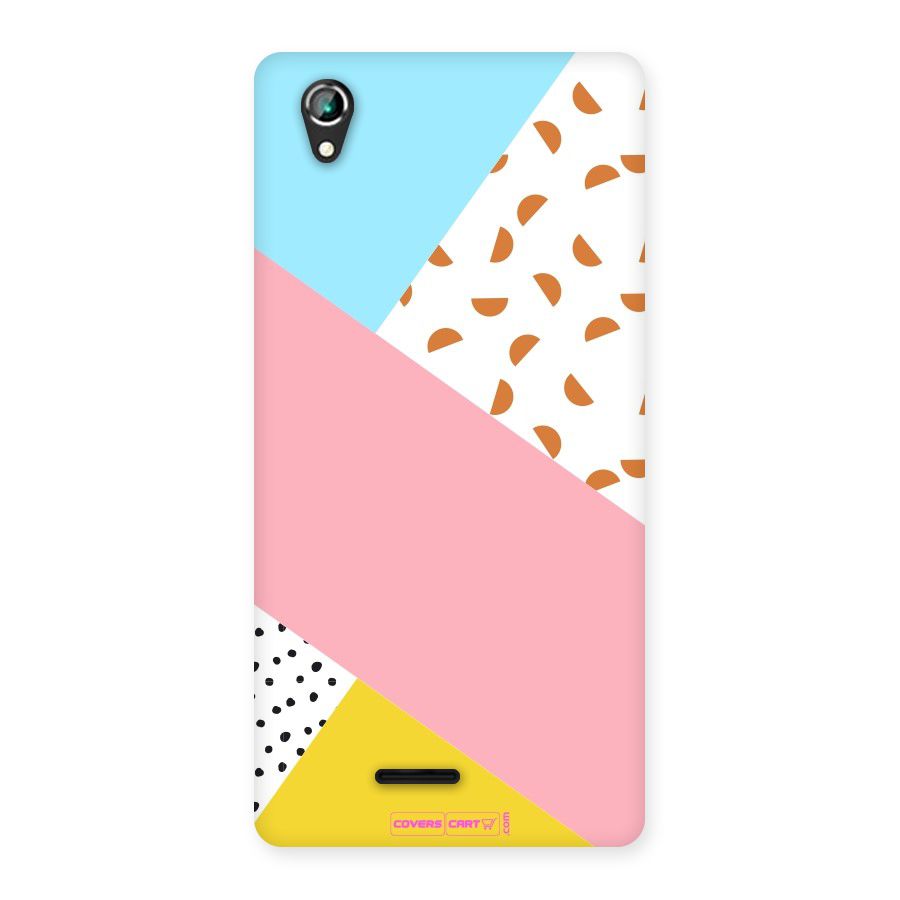 Colorful Abstract Back Case for Lava Iris 800
