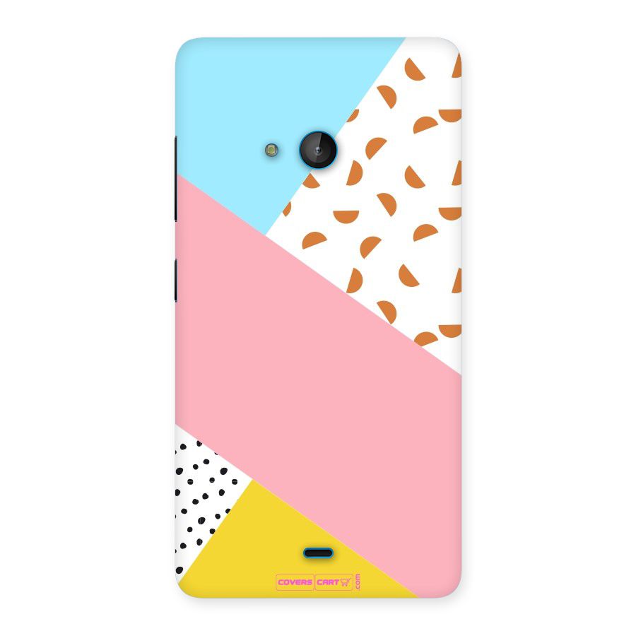 Colorful Abstract Back Case for Lumia 540