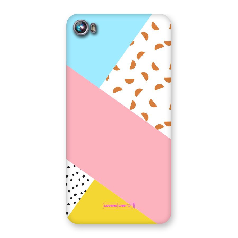 Colorful Abstract Back Case for Micromax Canvas Fire 4 A107