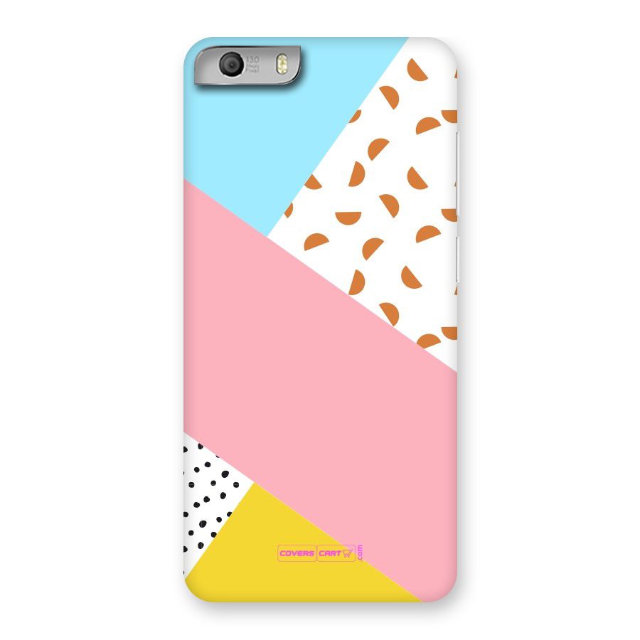 Colorful Abstract Back Case for Micromax Canvas Knight 2