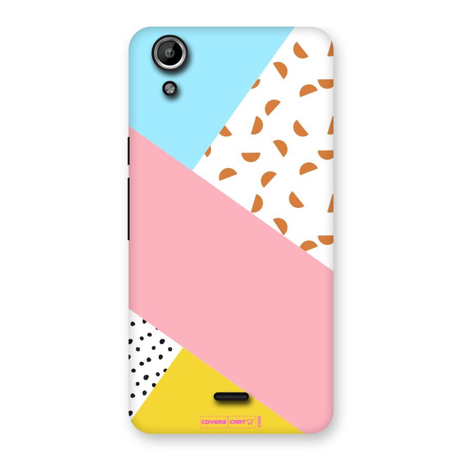 Colorful Abstract Back Case for Micromax Canvas Selfie Lens Q345