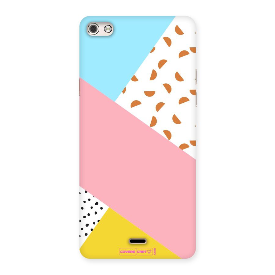 Colorful Abstract Back Case for Micromax Canvas Silver 5